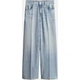 opus pants Calina Cruise Wide Leg Hose Blau 36 28
