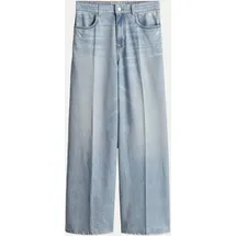 opus pants Calina Cruise Wide Leg Hose Blau 36 28