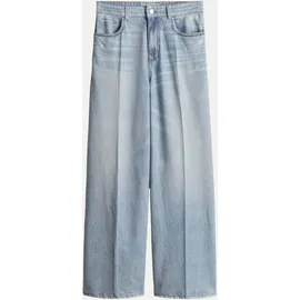 opus pants Calina Cruise Wide Leg Hose Blau 36 28