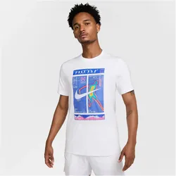 NIKE Court Dri-FIT Tennis T-Shirt Herren 100 - white XL