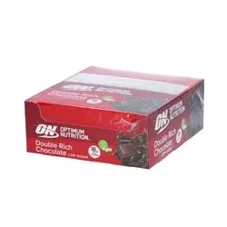 OPTIMUM NUTRITION Barre protéinée Végan Double Chocolat 12x60 g