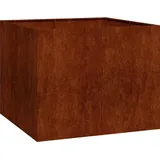 vidaXL Rostig 100 x 100 x 80 cm Braun