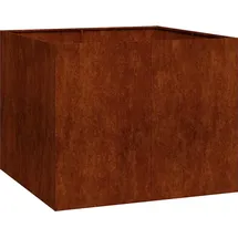 vidaXL Rostig 100 x 100 x 80 cm Braun