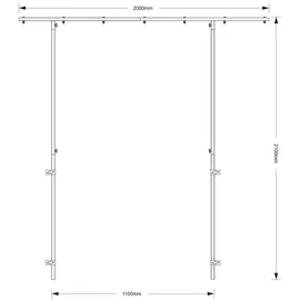 Omnitronic Überbaurahmen für DJ Stand