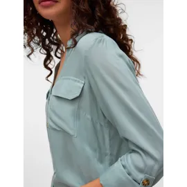 Vero Moda VMBUMPY L/S SHIRT NEW WVN GA NOOS Grau L
