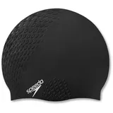 Speedo Bubble Active+ Badekappe schwarz Einheitsgröße