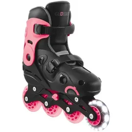 GLOBBER Go Rollschuhe – Black / Coral - EU 34-37,