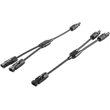 Offgridtec 2-fach Abzweigbuchsen Y-Verbinder inkl. Kabelverlängerung