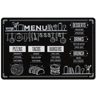 Zeller Present, Tischset, Menu (1 x, 29 x 43