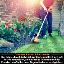 LAWNMASTER OcuMow VBRM16 Kombi Set 300 m2