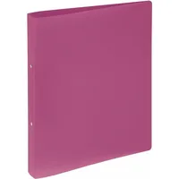 Pagna Ringbuch A4 25mm PP 2-Ring-Mechanik dunkelrosa