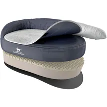 Knuffelwuff Hundebett Jessy S 73 x 50 cm grau