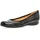Gabor Damen Klassische Ballerinas, Frauen Flats,Ballerinen,Halbschuhe,Sommerschuhe,Slipper,Ballerina-Schuhe,Ballett-Schuhe,schwarz,41 EU / 7.5 UK - 41 EU