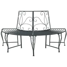 vidaXL Baumbank 160 x 80 x 89 cm Grau