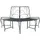 vidaXL Baumbank 160 x 80 x 89 cm Grau