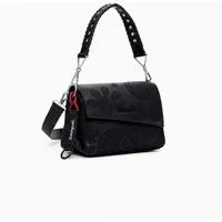 Desigual Dejavu Schultertasche 23 cm Umhängetaschen Schwarz Damen