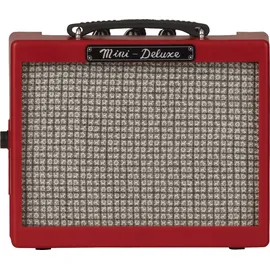 Fender Mini Deluxe Amp, Suitable for Electric Guitar & Bass - Red
