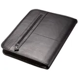 Alassio 30014 - Ringbuchmappe Limone, Leder schwarz