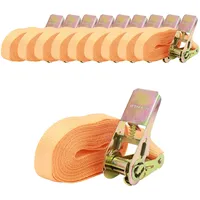 Baumarktplus TRUTZHOLM 10x Spanngurt mit Ratsche 1-tlg 4m 800kg