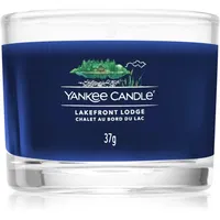 Yankee Candle Lakefront Lodge Duftkerze 37 g blau