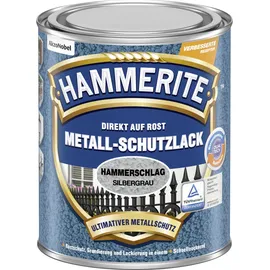 Hammerite Metall-Schutzlack 2,5 l hammerschlag silbergrau