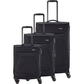 Travelite Chios Koffer-Set 3-tlg. schwarz