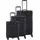 Travelite Chios Koffer-Set 3-tlg. schwarz
