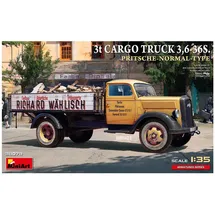 MiniArt 38079 - 3t Cargo Truck Pritsche-Normal-Type 1:35