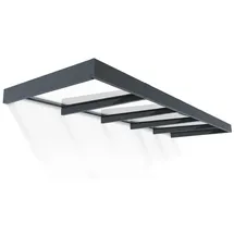 CANOPIA Sophia XL 5000 140 x 471 cm anthrazit/klar