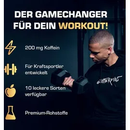 OS NUTRITION Götterpuls Premium Pre Workout Pfirsich-Eistee Pulver 308 g