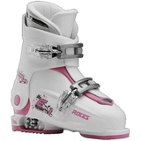 Roces Kinder Idea Up 19.0-22.0 Kinderskischuh verstellbar, white-deeppink, 30-35 EU