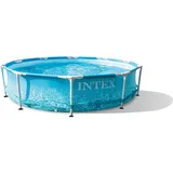 Intex Metal Frame Beachsize rund