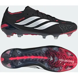 adidas Predator Elite FG Herren Schwarz/Rot/Weiß 48