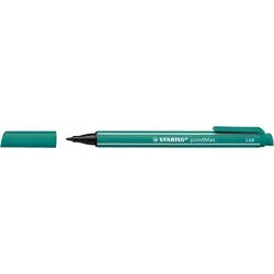 STABILO Filzschreiber pointMax türkisblau, 0,8mm Strichstärke, Nylonspitze,