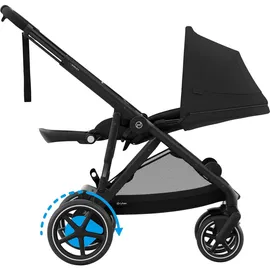 Cybex e-Gazelle S Moon Black (Black Frame), Schwarz