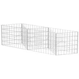 vidaXL Gabionenkorb Pflanzkasten Gemüse-Hochbeet 120 × 30 × 50 cm