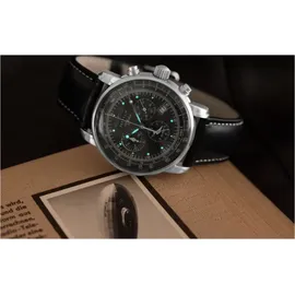 Zeppelin 100 Jahre Zeppelin Leder 43 mm 7680-2