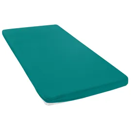 OTTO home Spannbettlaken Microfaser 90 x 200 - 140 x 200 - 180 x 200 cm petrol