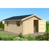 Lasita Maja Garage »Yarik«, 540, ca. 473,7/H273,6/T583 cm, Natur