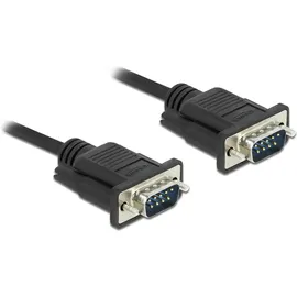 DeLock Seriell RS-232 Stecker/Stecker, 2 m