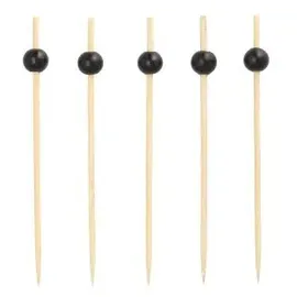 Papstar Fingerfood - Picker 10 cm 1500 St. Schwarz