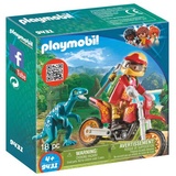 Playmobil The Explorers Motocross-Bike mit Raptor 9431