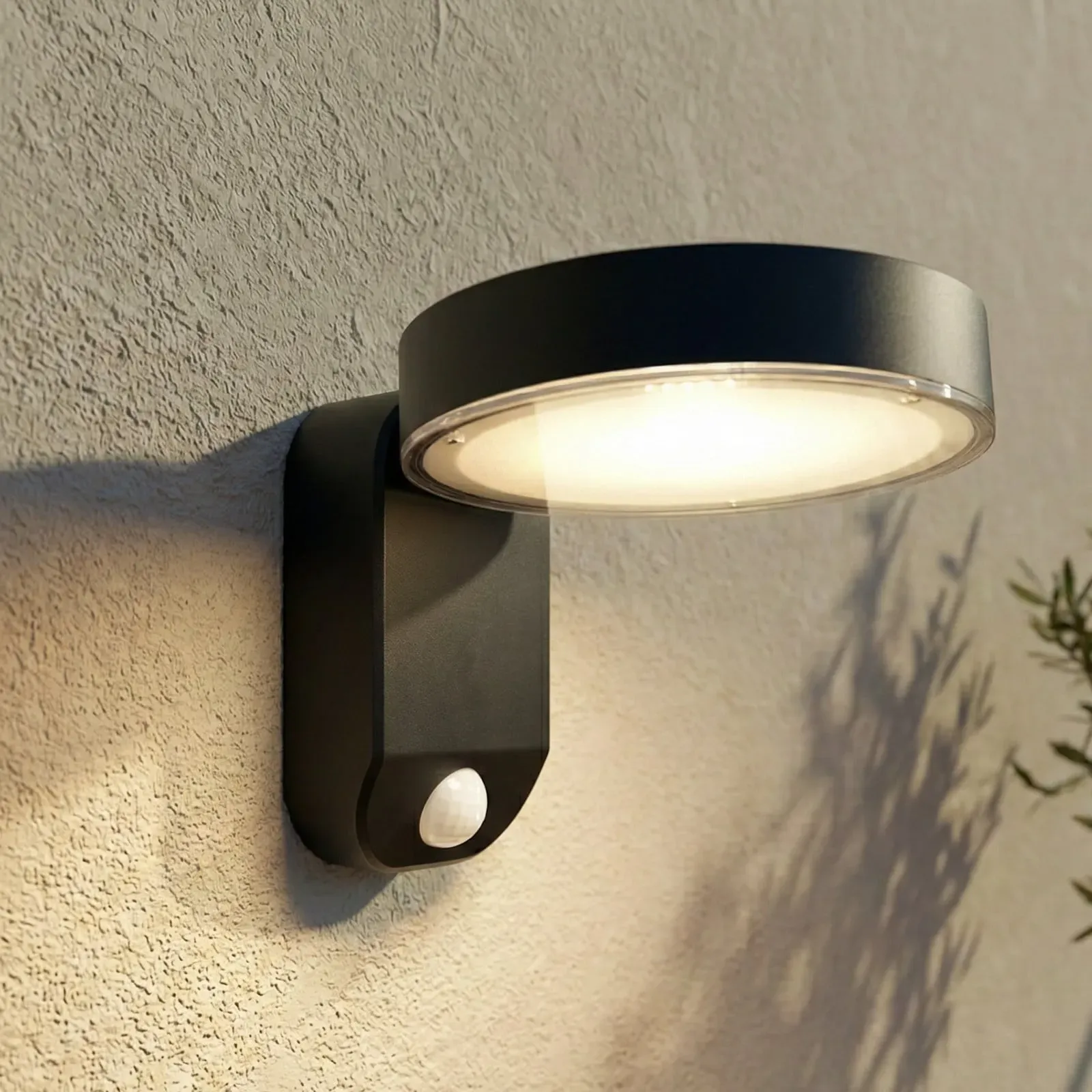 Außenleuchte PRIOS, Tarlson, Schwarz, für Terrasse, Kunststoff, Modern - 15 - 12