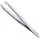 Canal Haarpinzette Runde Spitze Satin