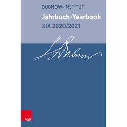 Jahrbuch Des Dubnow-Instituts /Dubnow Institute Yearbook Xix 2020/2021, Gebunden