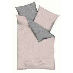 kaeppel Bettwäsche Jaro 155 x 220 cm Satin Rosa Rose