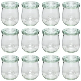 Weck Tulpenform-Glas 220ml 12er Pack