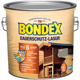 Bondex Dauerschutz-Lasur Grau 2,5 l
