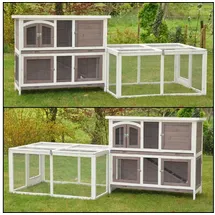 nanook shop Freigehege Balu 233 x 90 x 104 cm schwarz