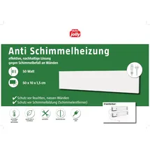 Jollytherm Infrarotheizung Anti-Schimmel 50 W Weiß
